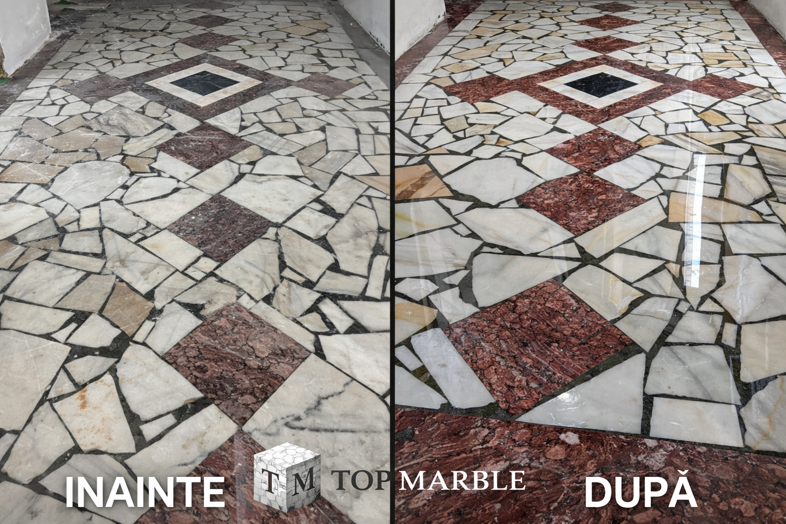 Transformare înainte și după 2